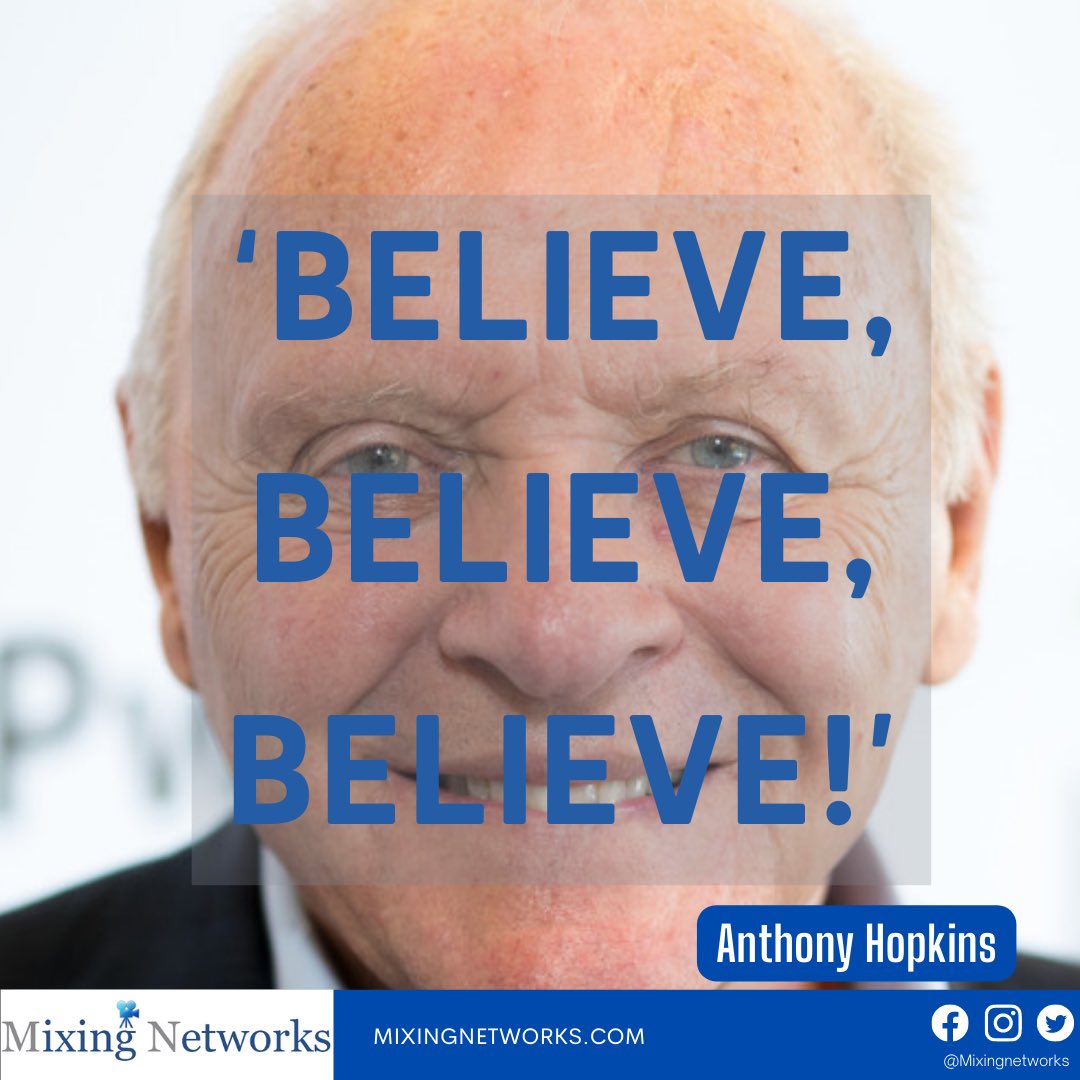 This quote is taken from our favourite video of all time! (See our last Retweet) 

We hope this provides you some weekend motivation! Whatever you want to do- Believe!💙