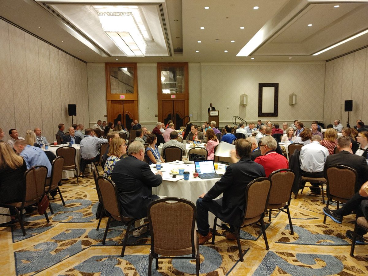 PAWaterEnviron's tweet photo. PWEA Delegates hard at work on a Saturday Morning at WEFTEC 2022 #PWEA #watersworthit #wef https://t.co/qLJWXFddZ1
