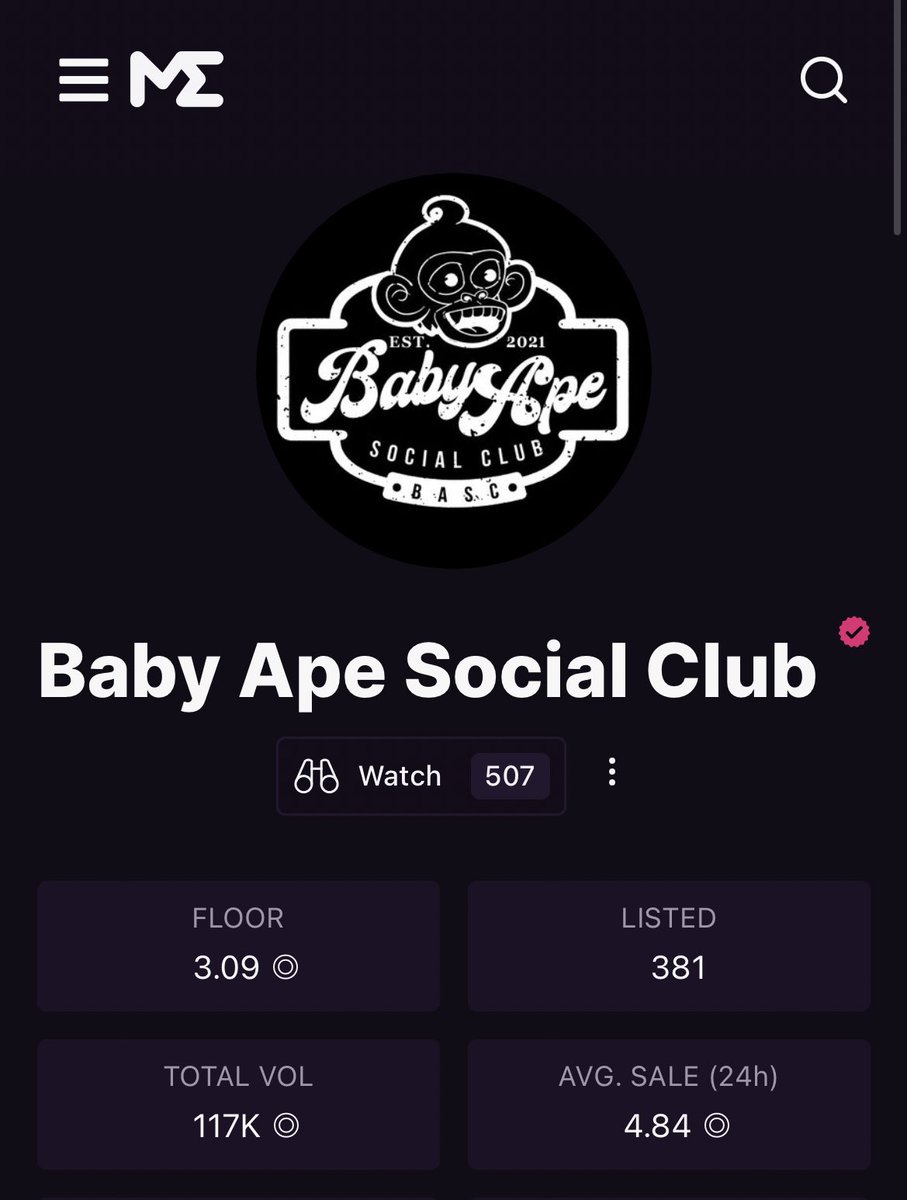 Verified – check ☑️ <a href="/MagicEden/">Magic Eden 🪄</a> 

$DAB $DAB 🛸🏝