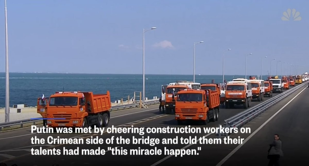 UlyssesInExile's tweet photo. @Liveuamap @TheRickWilson @SputnikATONews In 2014 rubles, 44 billion ruble construction &amp; maintenance cost…Can Russia afford repairs today? https://t.co/mz2idZ09mh