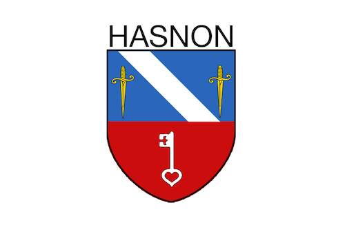 Vexillologie's tweet photo. Le drapeau de #Hasnon (@departement59/@hautsdefrance) entre sur liste & carte drapeaux communaux 🇫🇷. Rappel:🛡️ & fond uni = notre note de 1/5 niveau design en #Vexillologie. L'Armorié (🖌️@nashtags) serait bien plus adapté. Merci @OlivierTouzeau pour info!👉https://t.co/lnFz90tc56 https://t.co/BOq2K573Rg