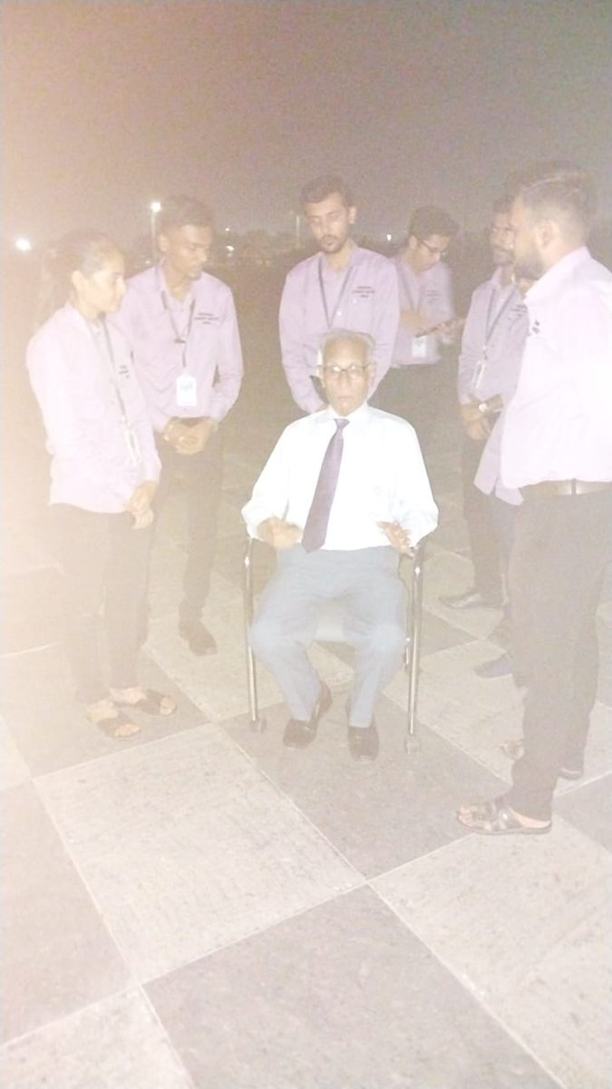 RscBhuj's tweet image. As part of #WorldSpaceWeek2022 celebration students of #GECBhuj has attended an expert session delivered by prominent #AstroScientist Dr.J.J.Rawal and also satisfy their curiosity by watching #Jupiter #Moon and #Saturn in #SkyGazing activity. 
@InfoGujcost