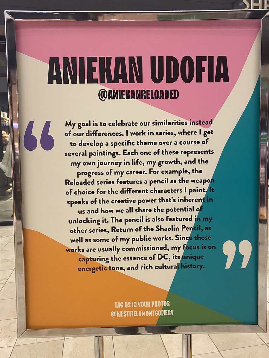 Aniekan Udofia! <a href="/Aniekanreloaded/">Aniekan Udofia</a> Love this DC artists work. Thanks again <a href="/NoKingsDC/">No Kings</a> for beautifying our area.