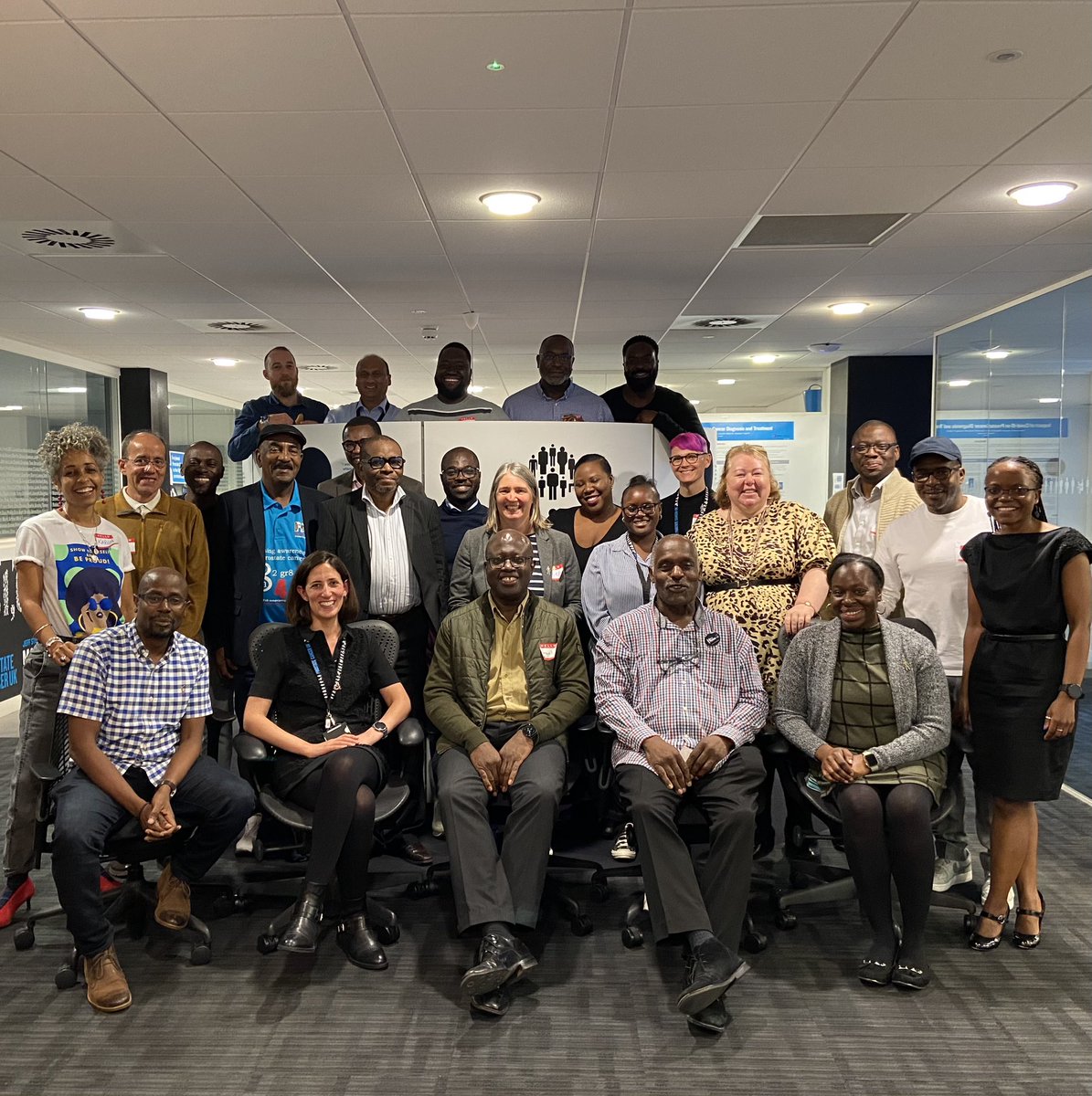 Today we were proud to be representing the #Bristol #BAME community bringing together clinical and community coproduction.  Lovely to see so many people who just want to educate the #1in4blackmen on #prostatecancer #psatest