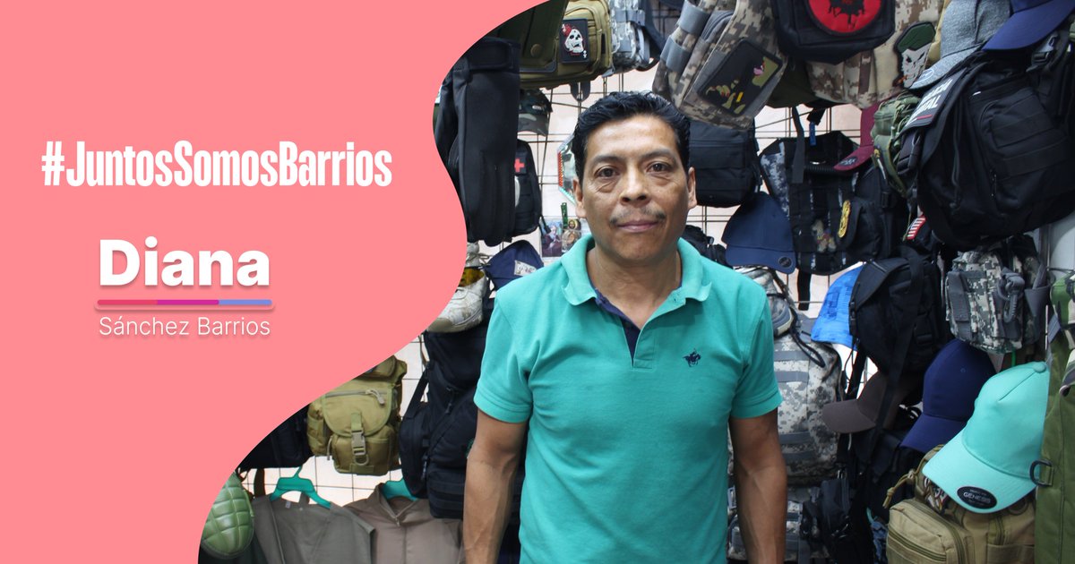 DianaSanchezBar's tweet photo. El #ComercioPopular está lleno de grandes personas, dispuestas a apoyarnos unos a otros y dar el mejor servicio a la ciudadanía.🙌
Lo nuestro es #OrgulloPopular❤️
#JuntosSomosBarrios💪 https://t.co/QVRSpJyLaV