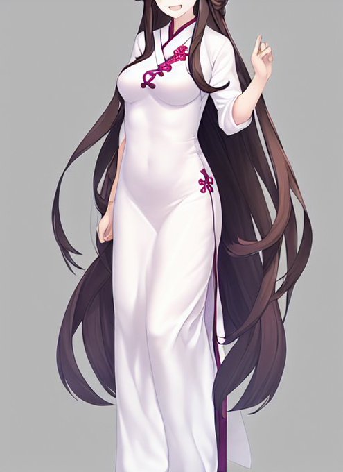 アオザイを着た金剛さん……
ぇろ… 