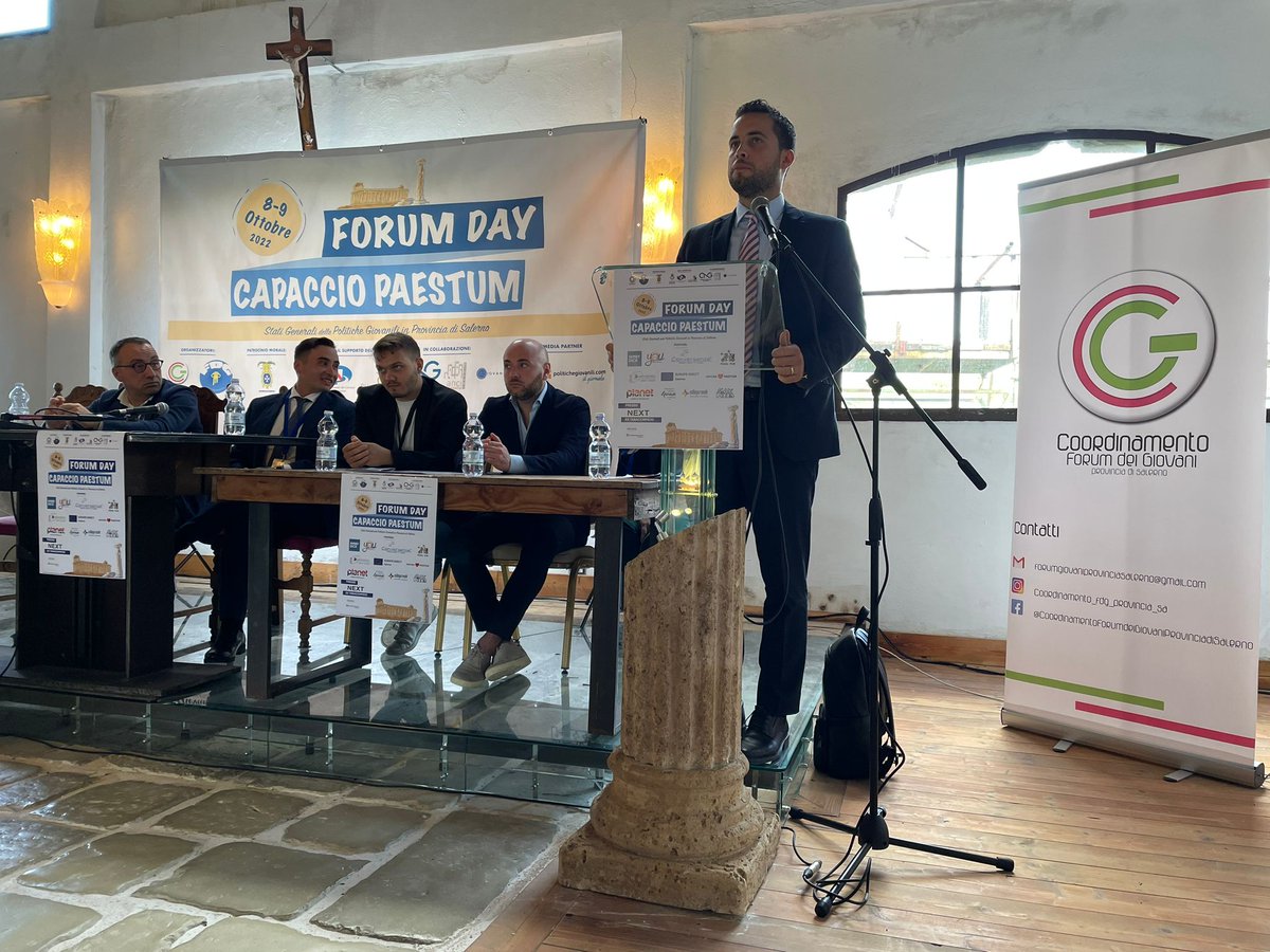 GiuseCaru's tweet photo. #Forum Day 2022, giovani a confronto! 
@frg_campania https://t.co/xY3hPZ1du1