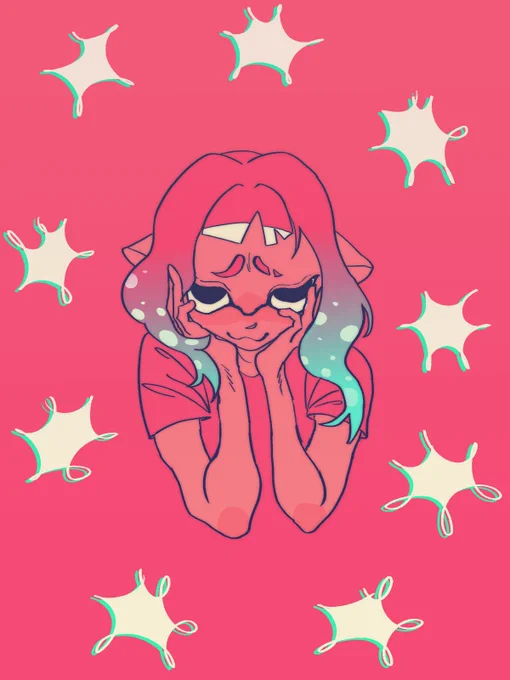 srry for not posting more my body feels like shit rn anyways litol lined doodle <3 