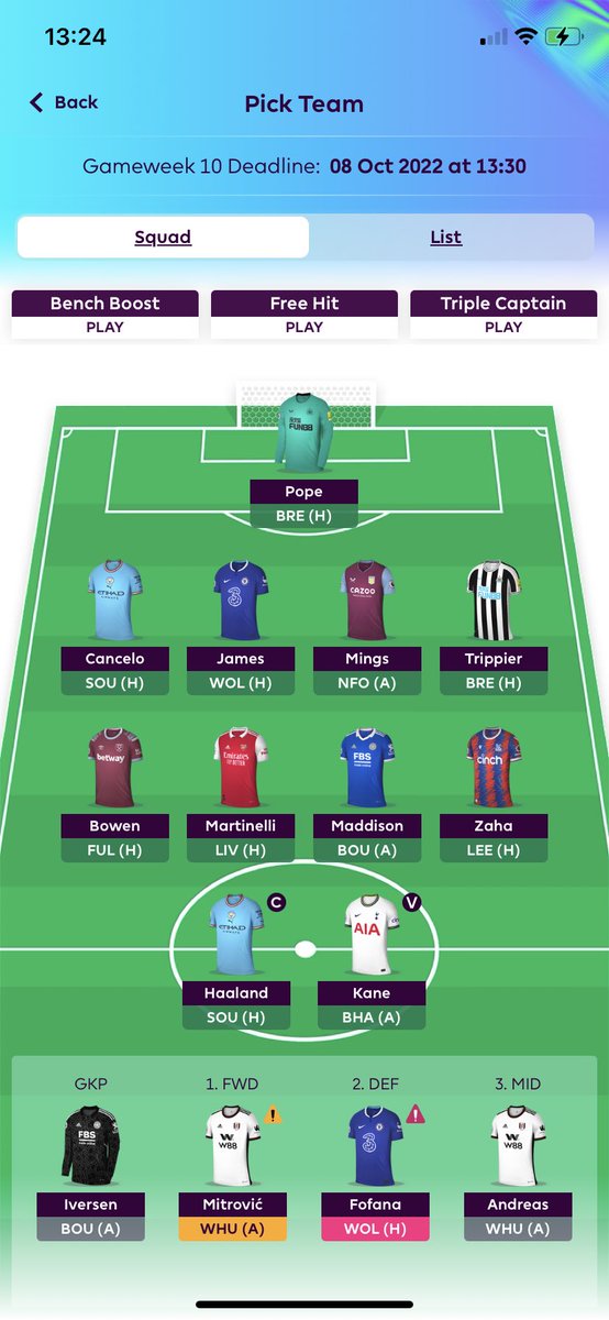 FPLSpecter's tweet photo. GW10 #FPL 

Perisic ➡️ Mings
Bailey ➡️ Zaha

🌎 202K 
©️ 🇳🇴 https://t.co/lnnSq07m0o