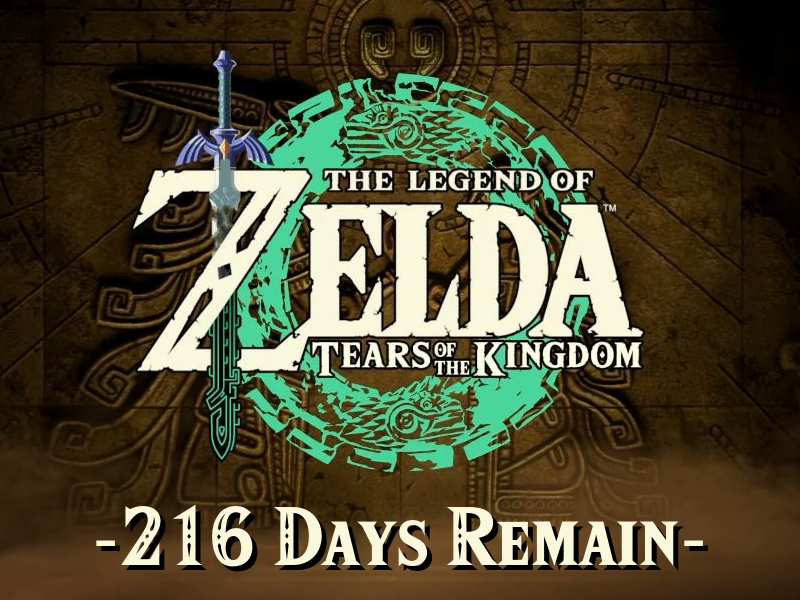 Zelda_Countdown's tweet photo. 216 days until the release of The Legend of Zelda: Tears of the Kingdom! https://t.co/JlpcfdvVwj