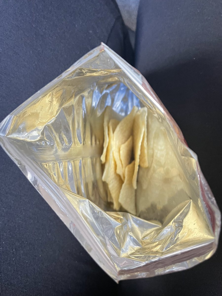 katelovestravel's tweet image. Just opened a bag of crisps and this is how many are in there! Seriously?? 
#crisps #ripoff #almostempty