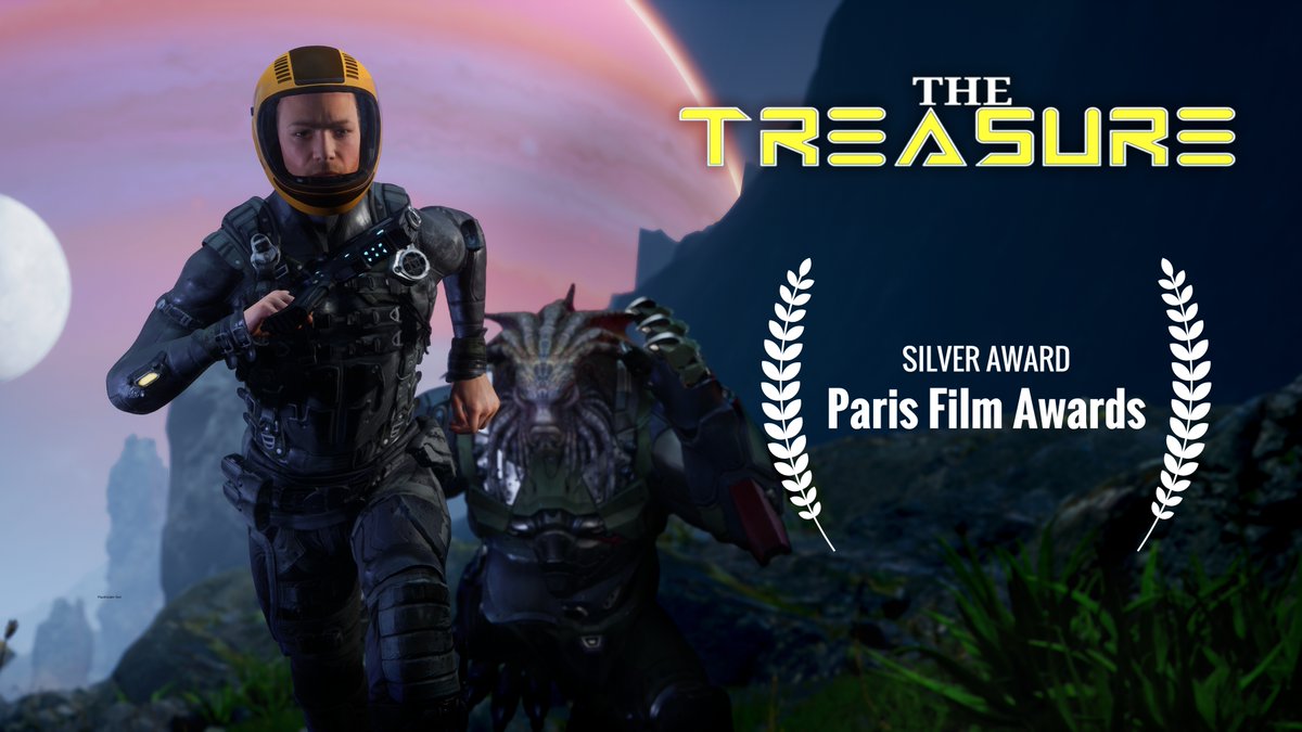 🏆I'm happy and proud to share the news! My new film "The Treasure" was awarded Silver Award in Sci-Fi category by  Paris Film Awards via FilmFreeway.com! Thank you PFA team!!!❤️❤️❤️
#paris #parisfilmawards #filmmaking #filmfestival #scifi