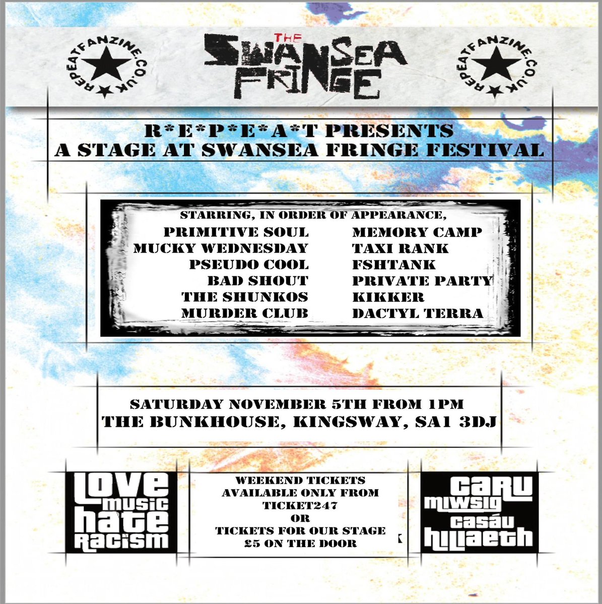 Primitive Soul (@primitivesoul) on Twitter photo On November 5th, we will be playing at the <a href="/bunkhousebar/">The Bunkhouse - Swansea</a> with <a href="/RichardREPEAT/">Richard REPEAT</a> part of the <a href="/FringeSwansea/">The Swansea Fringe</a> - itโs going to be an awesome gig, grab your tickets ! On November 5th, we will be playing at the <a href="/bunkhousebar/">The Bunkhouse - Swansea</a> with <a href="/RichardREPEAT/">Richard REPEAT</a> part of the <a href="/FringeSwansea/">The Swansea Fringe</a> - itโs going to be an awesome gig, grab your tickets !