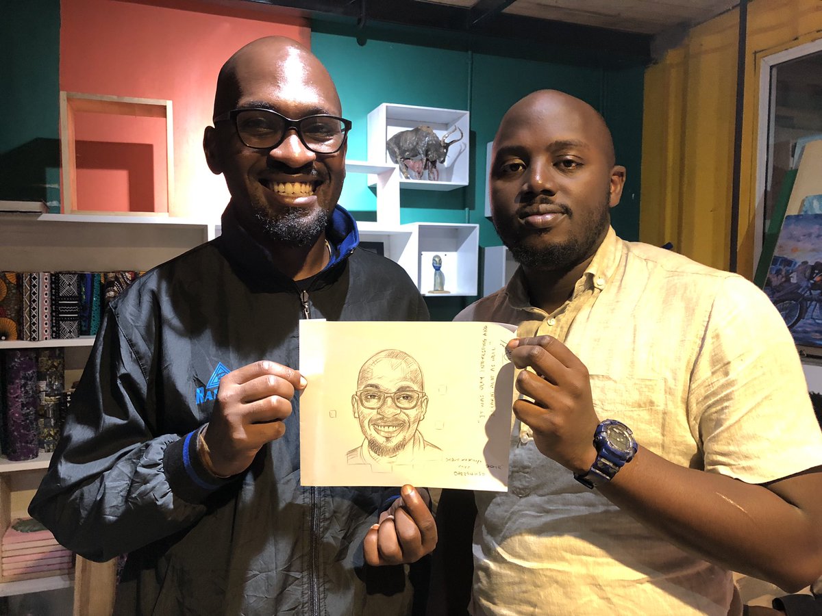 BarashaOfficial's tweet photo. This dude bumped into me and said: 

‘would you let me sketch you?’

And that was it….

Fascinating experience💯 https://t.co/x2Whu6rwfe