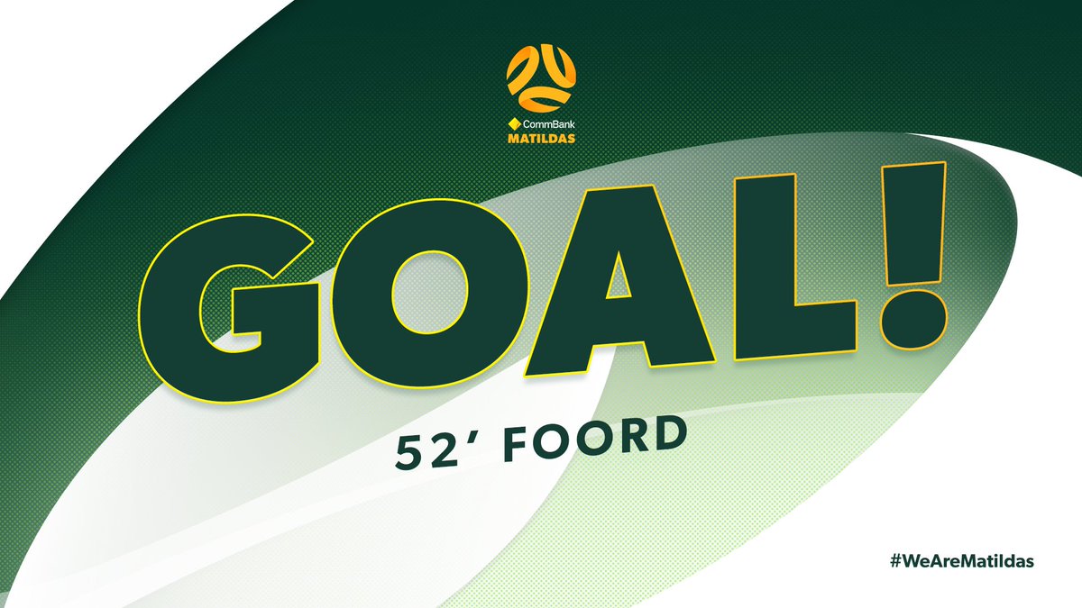 TheMatildas's tweet photo. .@CaitlinFoord gets in on the scoring, finding her first of the day!
🇦🇺 4-0 🇿🇦 #AUSvRAS
#WeAreMatildas https://t.co/MwjzMlMJnV