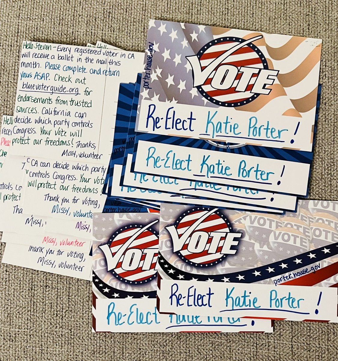 Lots of #PostcardsToVoters heading out to Texas, Ohio, and California #TurnTexasBlue #TurnOhioBlue #VoteBlue2022 @ActivateVote