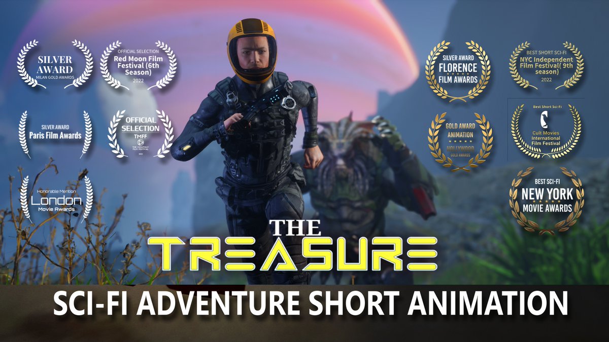 Sci Fi Adventure Short THE TREASURE [2022]  youtu.be/TUi--2KfvgI via <a href="/YouTube/">YouTube</a> <a href="/madewithUnreal/">MadeWithUnreal</a> <a href="/UnrealEngine/">Unreal Engine</a> #scifi #adventure #shortfilm
