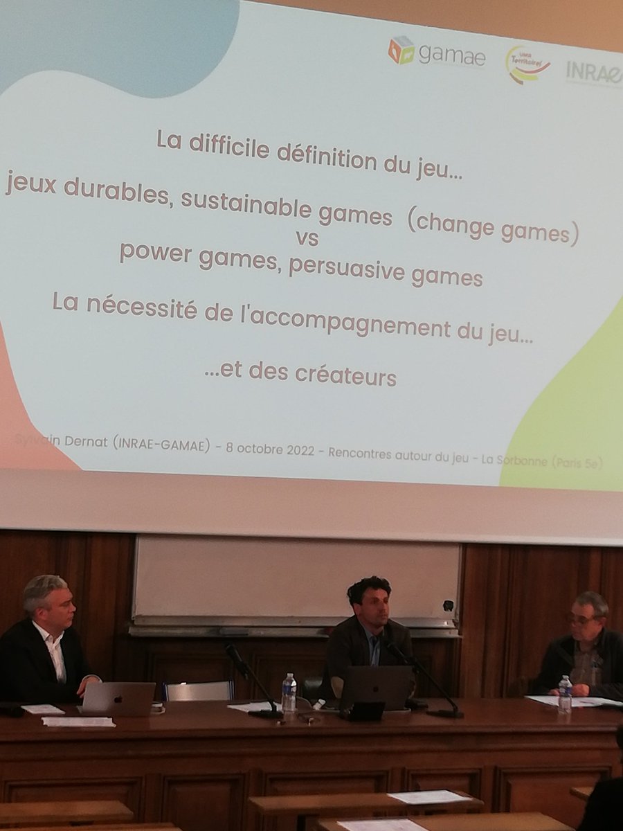 Genial Dr Dernat avec suistanable jeux, l'accompanyement, la creation, la mediation et l'education du Game-Plaay &amp; plataforma GAMAE!  <a href="/gamae_agri/">gamae</a> <a href="/INRAE_France/">INRAE</a> <a href="/ludocorpus/">Ludocorpus | @ludocorpus@sciences.re</a> #gamification #agriculture