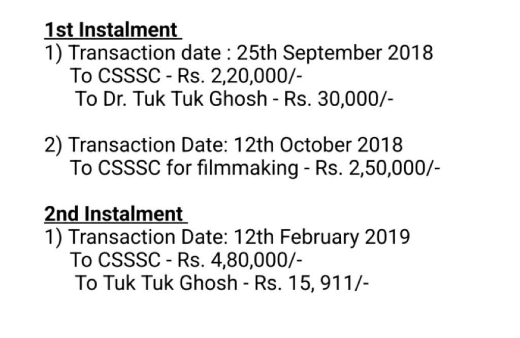 Arvindkumar2014's tweet photo. M/o Culture through its nodal body SNA had engaged Prof. Tapti Guha-and her research team at CSSS Kolkata, for the preparation of dossier of ‘Durga Puja in Kolkata’ and a 10 min movie on it. For this work she was paid  Rs. 9.50 L as under. Other exp borne by SNA
 #MLekhiOffice https://t.co/ZPYVxmLLIB