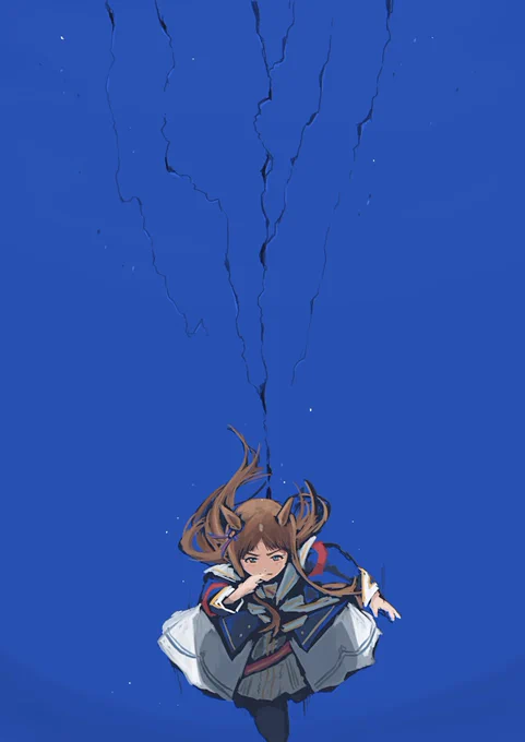 あおは大好きなんだ #あなたのあお色の作品を見せてください 