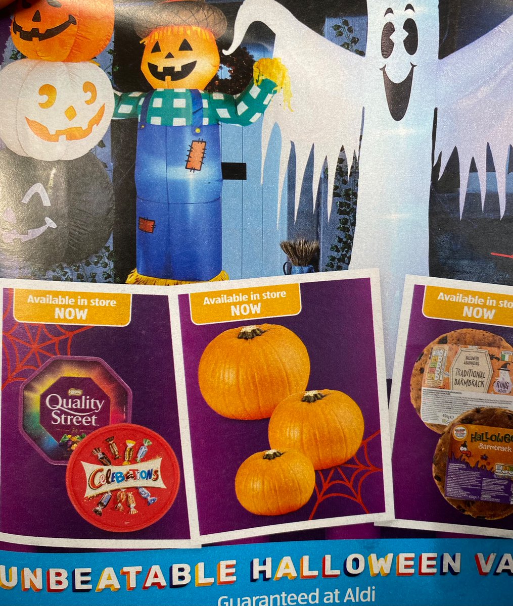 There’s a lot wrong with the world today, but what concerns me deeply is that we’re raising a generation of children who associate tubs of Quality Street and Celebrations with Halloween 
#justforchristmas