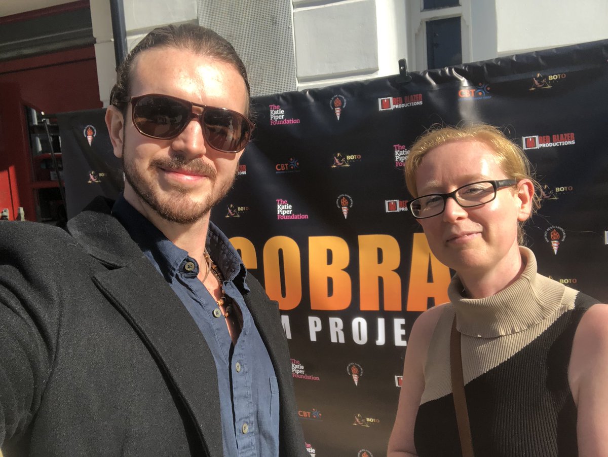 Great to have been able to support @CobraFilmProj for the @BritishBurn and @CBTofficial really pleased to see the story of burns patient be put in to documentary and film. 😊