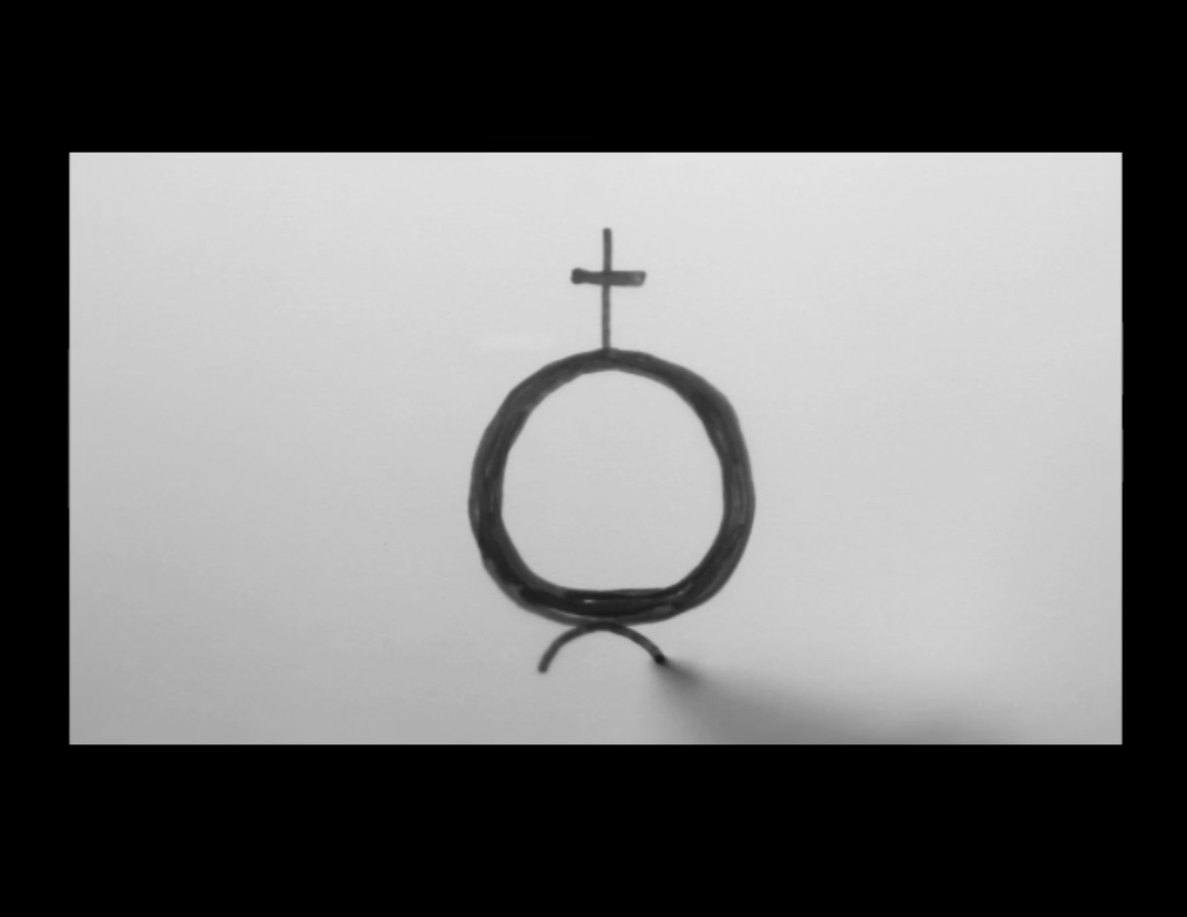 'The Burden of Imagination' 23/09/22 Boyle. The work is a non-narrative questioning of how humans communicate and search for meaning. The piece also highlights the verbal, non-verbal and often symbolic use of human communication taken while trying to satisfy our imaginations.#art