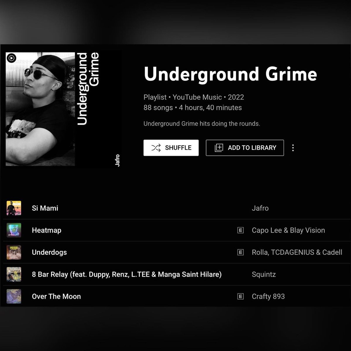 OfficialJafro's tweet photo. SI MAMI WAS PLAYLISTED ON YOUTUBE MUSIC AND THERES A NEW HANDSOME FACE ON THE COVER 🤯🤯🤯

Like I said in the song Young Dripavelli doing up handsome for real 🤩 

Shout out @youtubemusic 🙏🏽❤️

#Youtube #NewMusic #SiMami #Jaguar #Jafro #YoungDripavelli https://t.co/MA2DDVFVuD