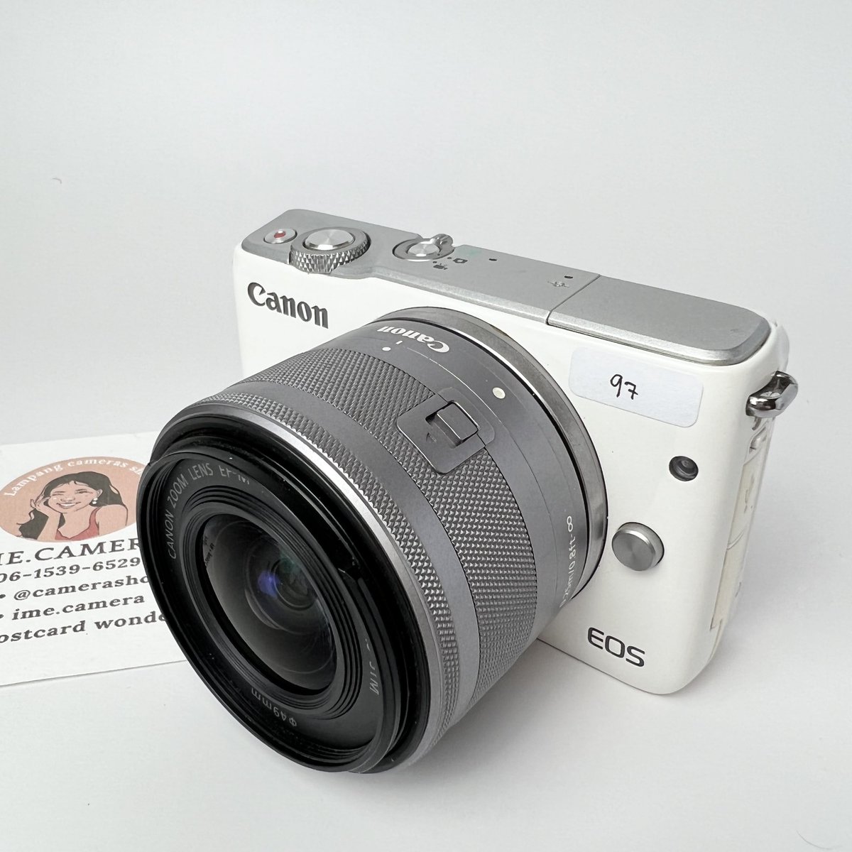 camerashop_th's tweet photo. #canonM10 สภาพทั่วไป 9/10 มีรอยขนแมวเล็กน้อยตามการใช้งานการทำงานปกติ
อุปกรณ์
กล้อง-เลนส์-ฝาปิดหน้าเลนส์-สายคล้อง-แบตเตอรี่-ที่ชาร์จ
฿4️⃣5️⃣9️⃣0️⃣
#กล้องมือสอง #imecamera #เลนส์มือสอง #ขายกล้อง #รับซื้อกล้องมือสอง https://t.co/rGBfJJdXrT