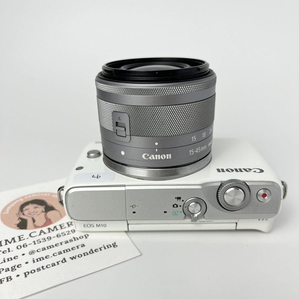camerashop_th's tweet photo. #canonM10 สภาพทั่วไป 9/10 มีรอยขนแมวเล็กน้อยตามการใช้งานการทำงานปกติ
อุปกรณ์
กล้อง-เลนส์-ฝาปิดหน้าเลนส์-สายคล้อง-แบตเตอรี่-ที่ชาร์จ
฿4️⃣5️⃣9️⃣0️⃣
#กล้องมือสอง #imecamera #เลนส์มือสอง #ขายกล้อง #รับซื้อกล้องมือสอง https://t.co/rGBfJJdXrT