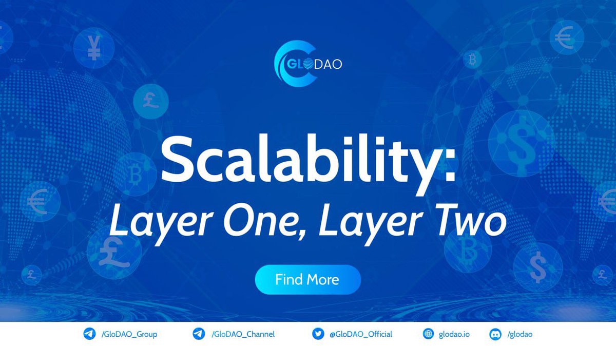 GloDAO_Official's tweet photo. ♨️Scalability: Layer one, layer two♨️

❇️Interacting with the Ethereum network has been a major stumbling block for DeFi users, particularly novices.

Read the full article here👉 https://t.co/imRNqrQyTl

#glodao #defi #dao #blockchain https://t.co/e4yOIJ03mt