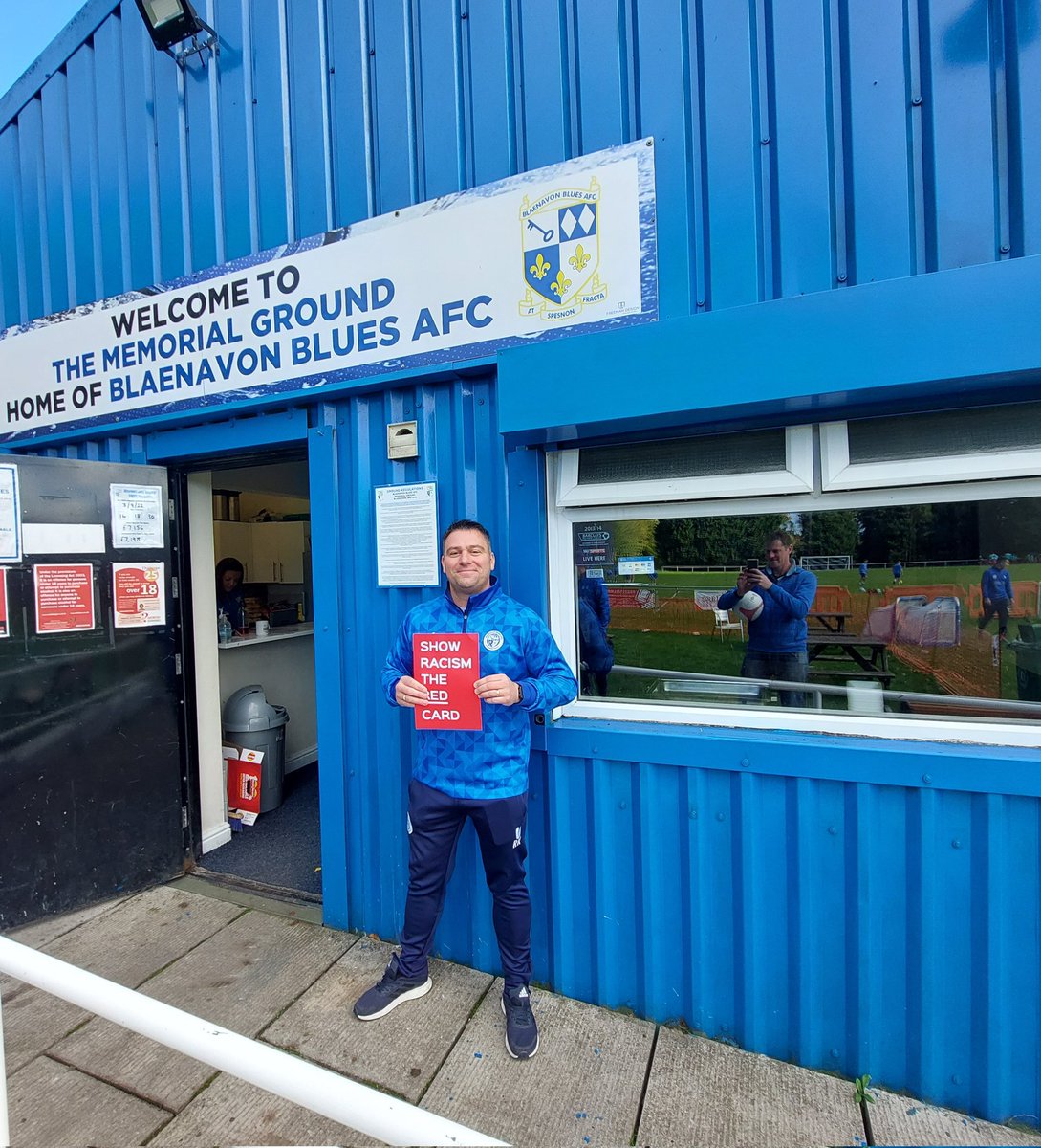 blaenavonblues's tweet photo. #ShowRacismRedCard
#Blues https://t.co/jqU5OY8AWO