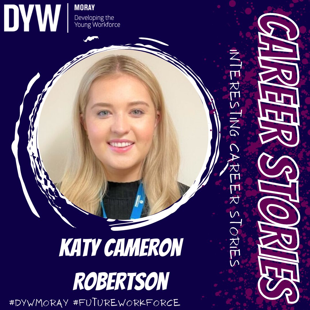 Katy left school unsure of what career she wanted. Now she has a role at @RobertsonGroup as a Community Impact Advisor - her favourite thing about her role is the people that she works with. Read Katy's career story 👉 dywmoray.co.uk/case-studies/k… #DYWMoray #CareerStories