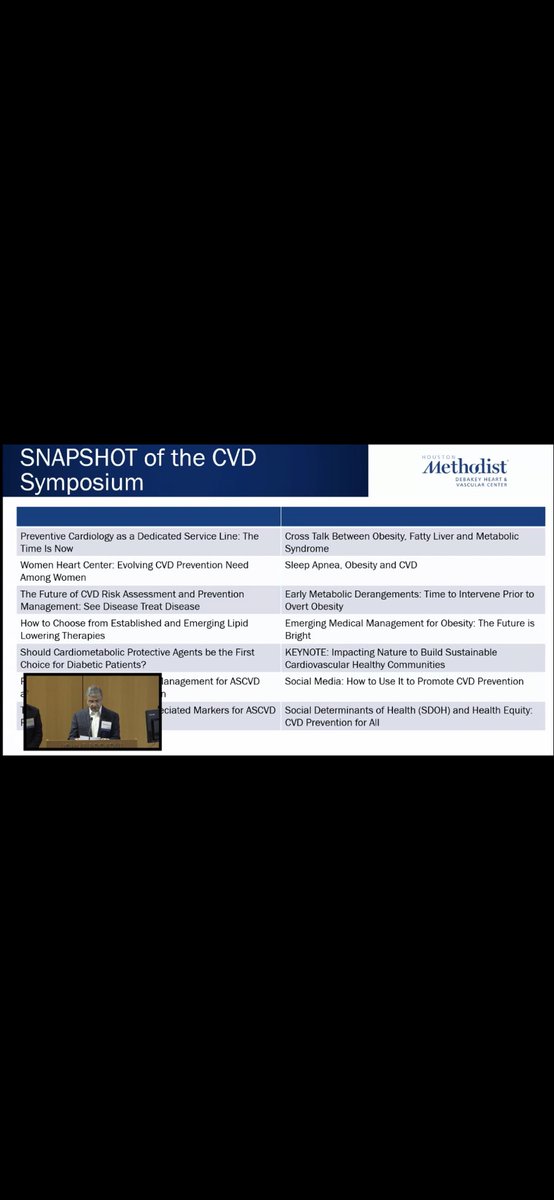Lot’s of important topics in preventative cardiology being covered! Make sure to log in #CVDPrevention2022
#preventativecardiology #CVD #cardioEd #Cardiotwitter #MedEd
