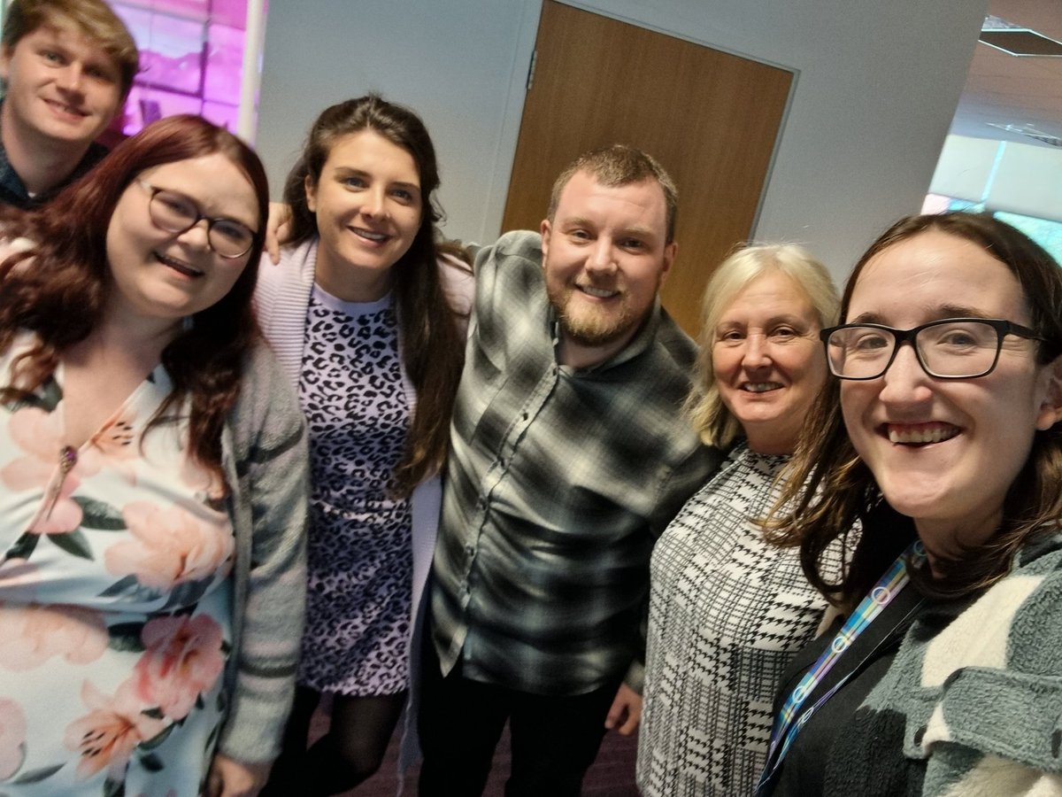 Lucy_ENABLE's tweet photo. Our fantastic @ENABLEScotland #NationalACE team for today.
Having a brilliant day so far!
@Stuart_ENABLE @Hollie_ENABLE @pruedence31 and #PA Christine.
@Jan_Enable @Theresa_Shearer https://t.co/guXND3FPwq