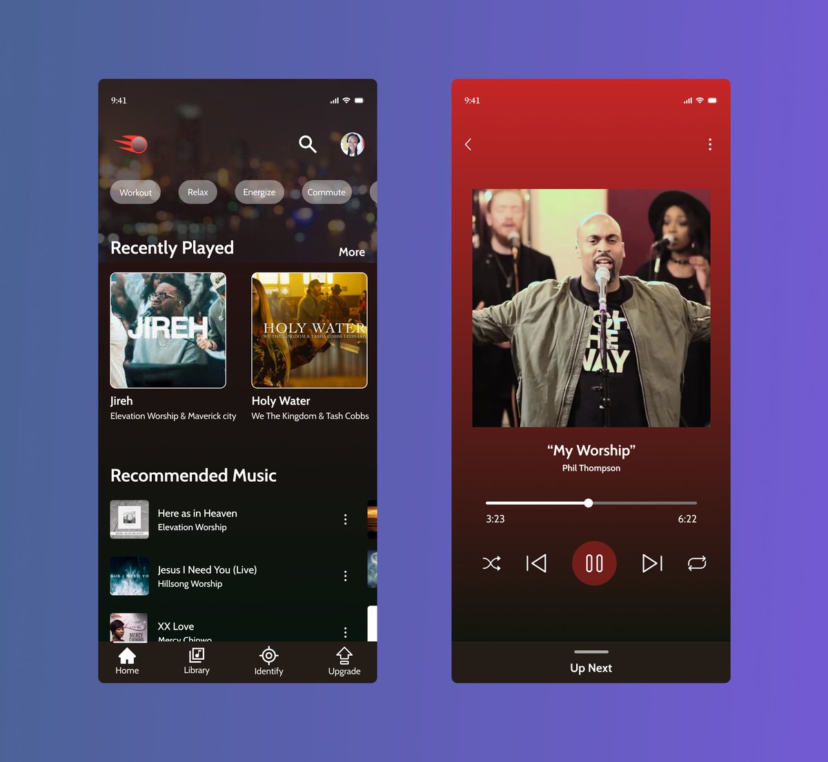ditoruncausO's tweet image. Day 25/30days design by @Ingressive4Good and @IMTConf
Task: Design a simple music app page

#I4G30DaysOfDesign #I4GDesignChallenge #DailyUI #designtwitter #techtwitterng #dailydesign #Tech9ja #design #womenintech #uiux #mobiledesign