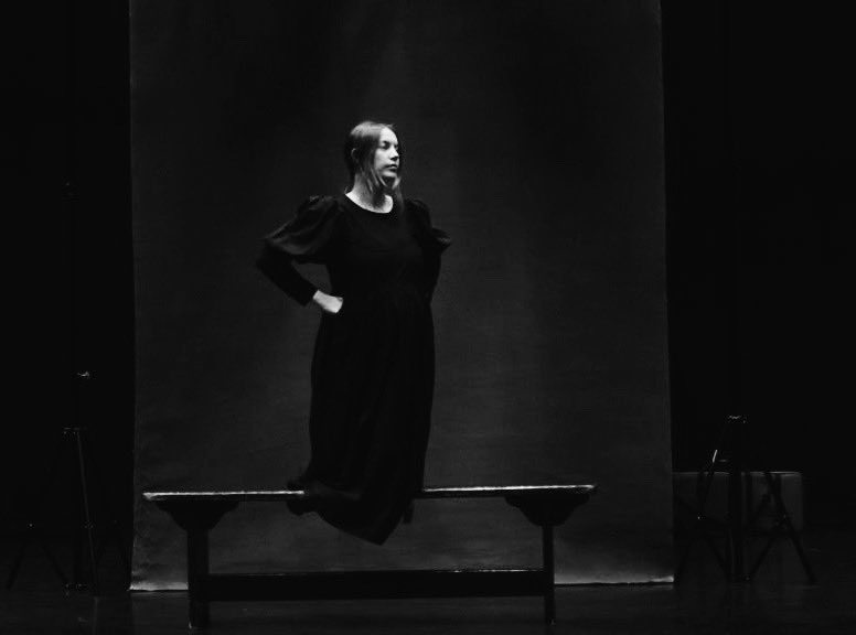 MADRE.
She waits. Seething. Blooming.

Molly and baby in rehearsals for ROMA. 🤰🏻

Follow the link below to be directed to tickets for performances across the North of England from Oct-Dec.

anthonylogiudice.com

Supported by <a href="/ace_national/">Arts Council England</a> <a href="/ace_thenorth/">Arts Council England, North</a>