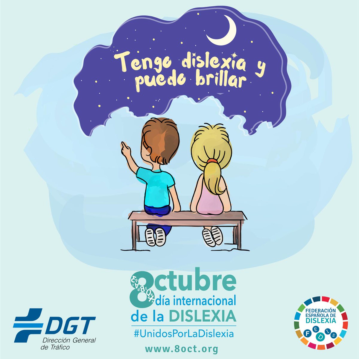 #DiaInternacionaldelaDislexia 

La #DGT tiene una guía para facilitar la obtención del carné de conducir a personas con dificultades de aprendizaje.
#UnidosPorLaDislexia 💙
<a href="/fedisorg/">Federación Española de Dislexia</a>
<a href="/OIDEA/">OIDEA</a>
<a href="/Disfam/">DISFAM</a>
<a href="/EDAdyslexia/">EDA</a>
👉dgt.es/comunicacion/n…