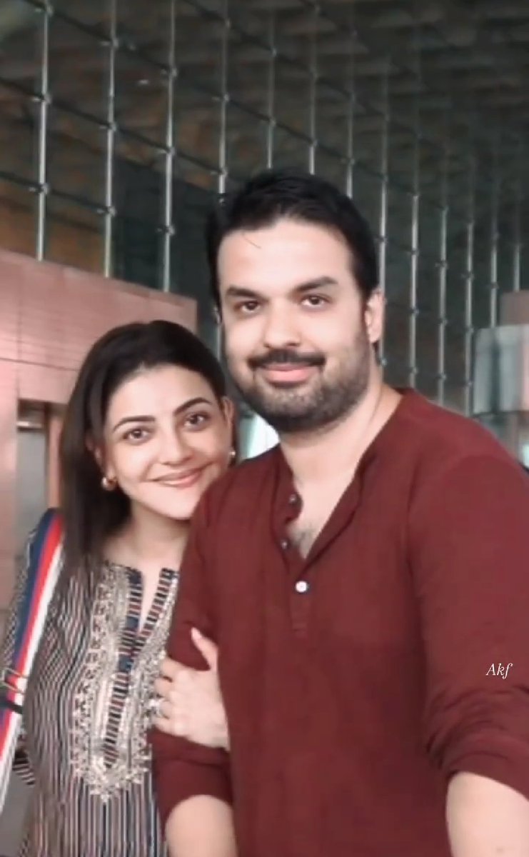 This Couple ...❤️💫

#KajalAggarwal #GautamKitchlu 
@MsKajalAggarwal @kitchlug