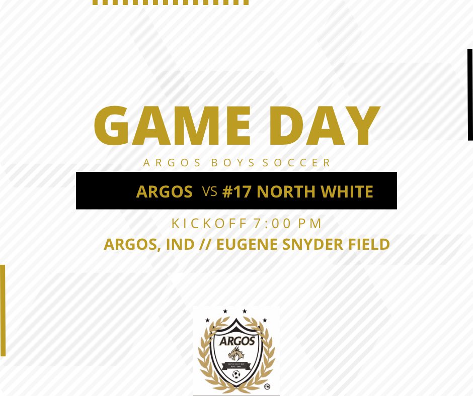ARGOS_SOCCER's tweet photo. For the Sectional Championship! ⚽️

7PM at Eugene Snyder Field 🐉 https://t.co/77Ijkofvgz