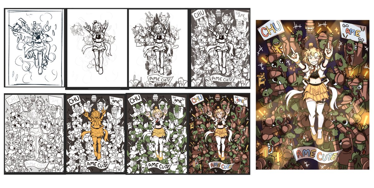 wanted to share The Process (and to say that my c0mms are always open🧍)