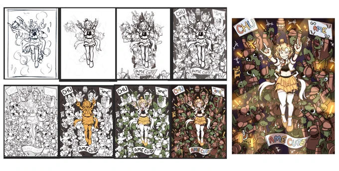 wanted to share The Process (and to say that my c0mms are always open🧍) 