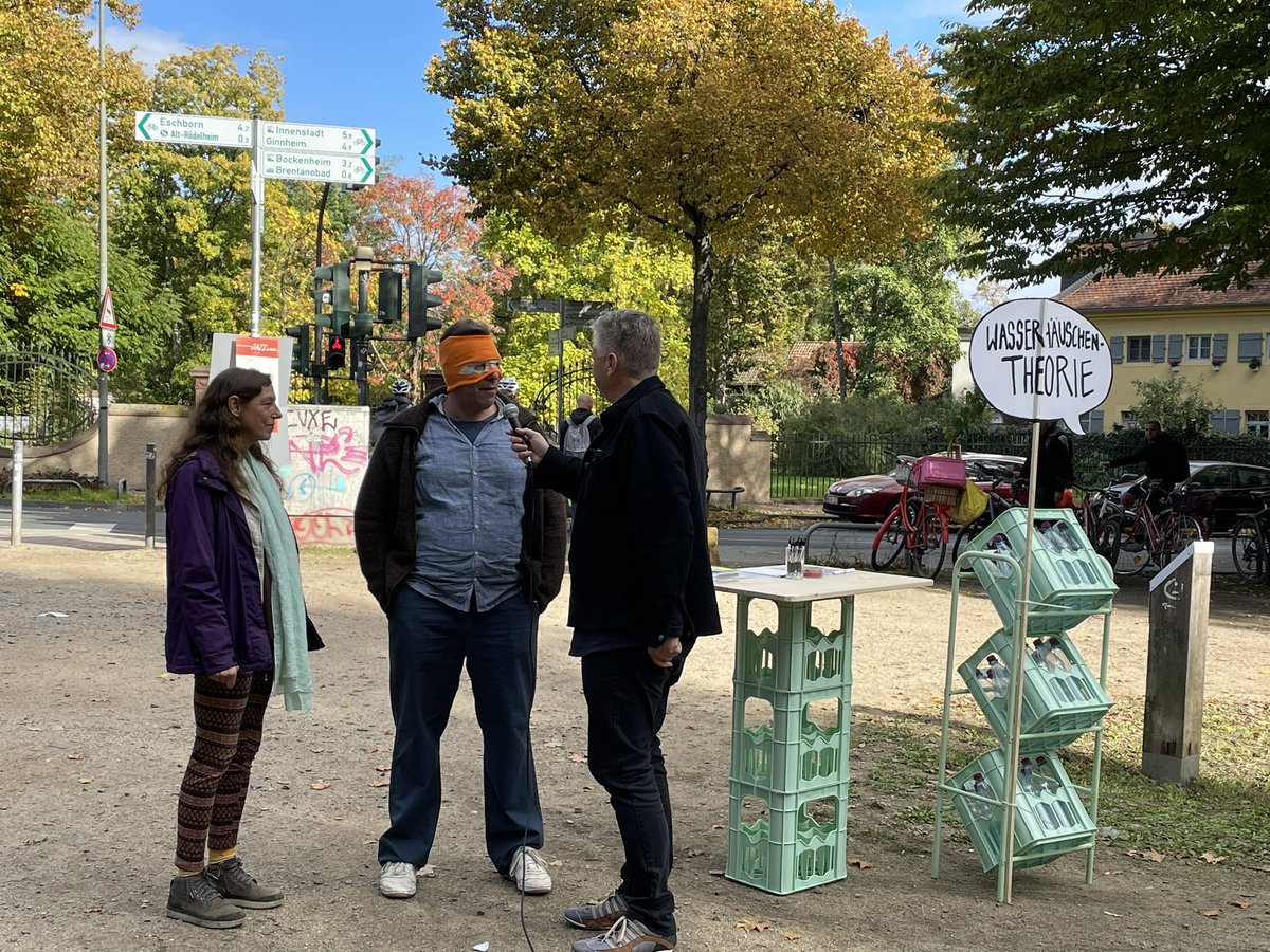 Was ist denn da am Wasserhäuschen in Rödelheim los?! #pift2022 #Frankfurt