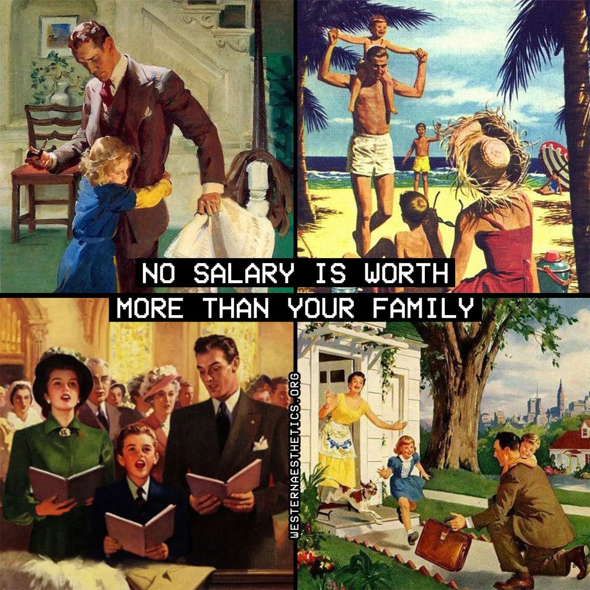 The real flex is a loving family