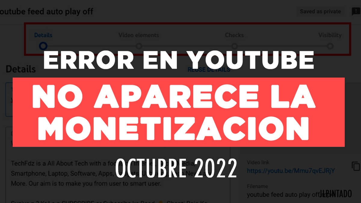 AlertaCreadores's tweet photo. #Youtubers Varios usuarios estan reportando que no aparece ningun simbolo de estar monetizando ni aparece la opcion para monetizar en sus videos subidos, veamos esto y que se puede hacer. ➡ https://t.co/e1Qg4kQ23C
#monetizar #errorYoutube #ayudayotube #ayudapartner https://t.co/xs0Csvgkfh