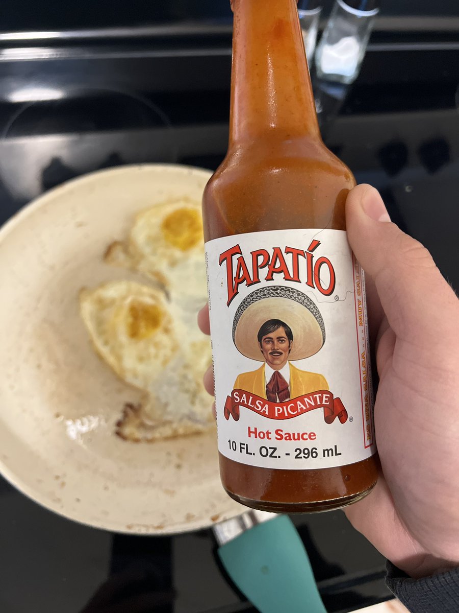 If you aren’t putting Tapatío on your eggs what are you doing