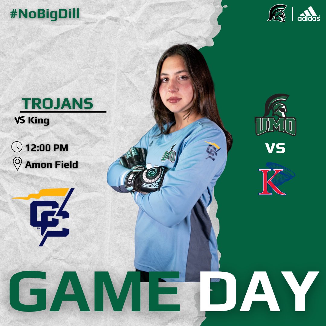UMO_W_Soccer's tweet photo. It’s GAME DAY at home against King‼️
See you at Amon Field at 12pm or catch us LIVE on the Conference Carolinas Digital Network!
📹 https://t.co/vFQhySK9qS
#NoBigDill ⚔️⚽️ https://t.co/zMTzFDpnnA