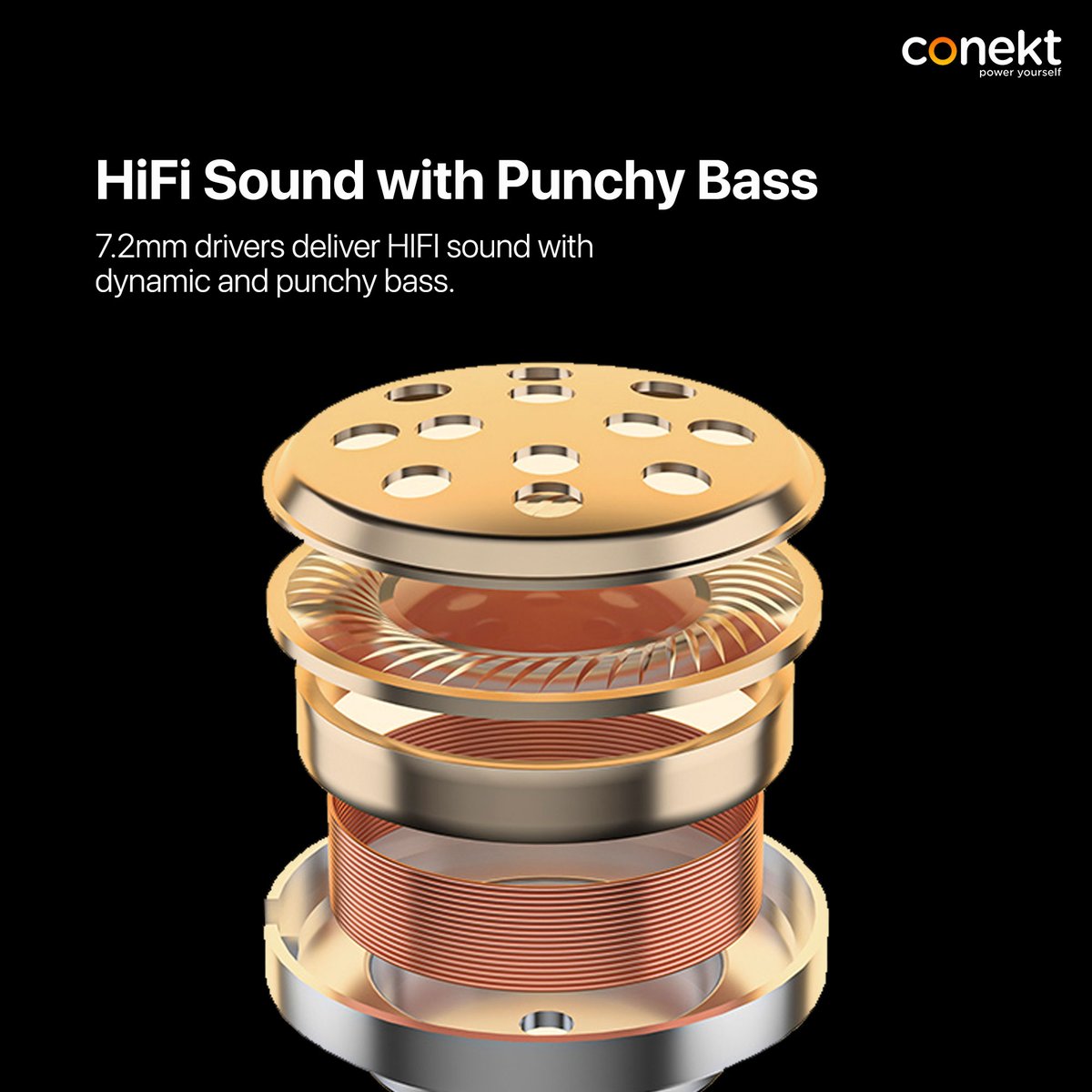 conektgadgets's tweet photo. Conekt buds Neo came with 7.2MM Dynamic Drivers, Every bit of music brings thrill and excitement. 
#conekt #budsneo #earphones #tws #dynamicdrivers #poweryourself #music #buds #earbuds https://t.co/sfNLiq0TrH