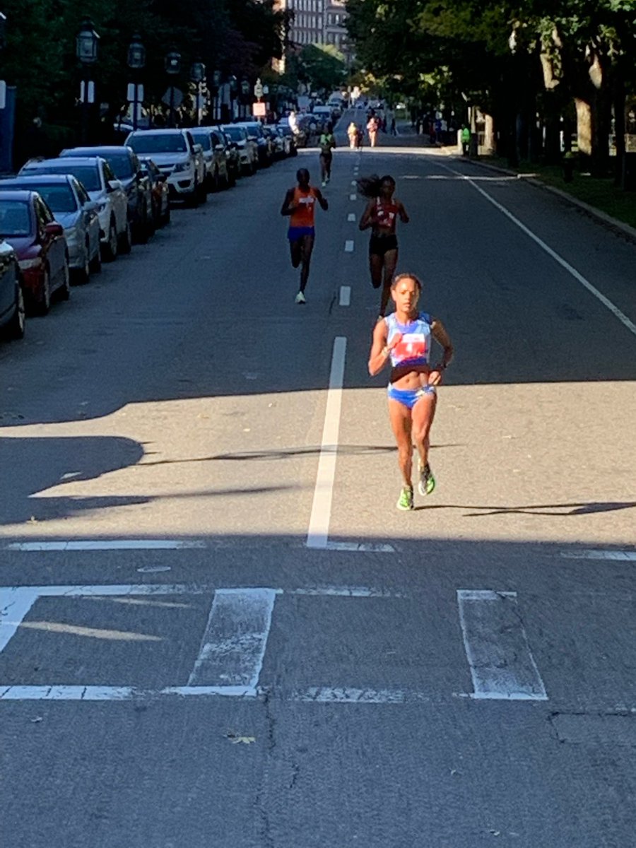 Kemp on Comm Ave. Mile 5.