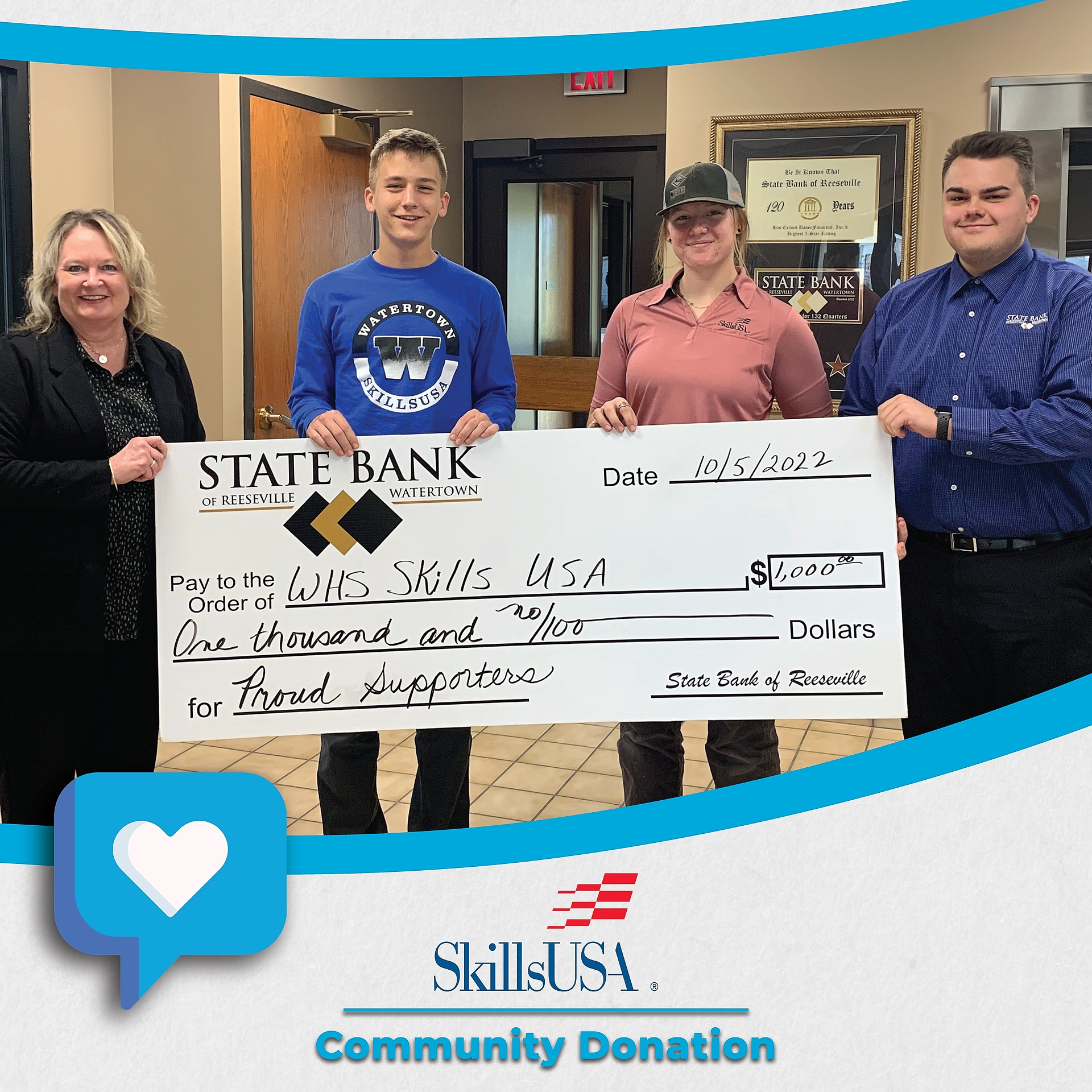 State Bank of Reeseville (statebankofrsvl) / Twitter